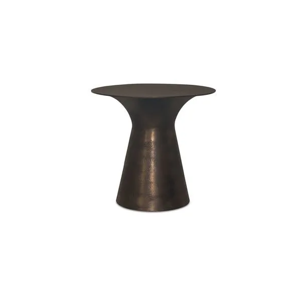 Product Image 1 for Bardo Deep Bronze Outdoor Side Table from Moe's