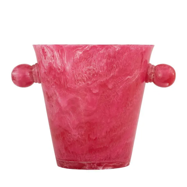 Product Image 1 for Pink Resin Ice Bucket w/Handles from BIDKHome