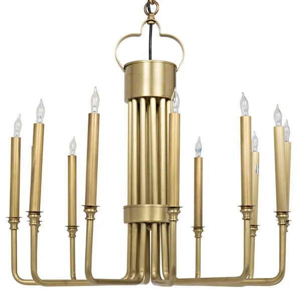 Product Image 1 for Kooper Chandelier "Antique Brass" from Noir