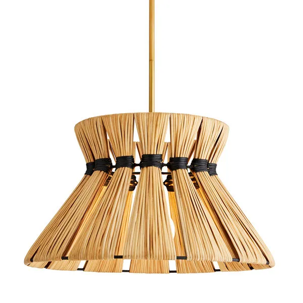 Product Image 1 for Harvey Natural Rattan Pendant from Arteriors