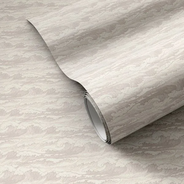 Product Image 1 for Wavebreak Grey I Wallpaper by Getty Images from Four Hands