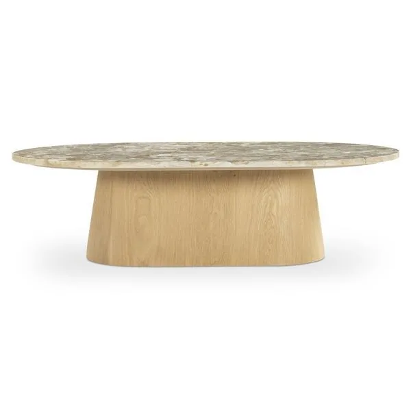 Product Image 1 for Carly Panther Stone Coffee Table from Moe's