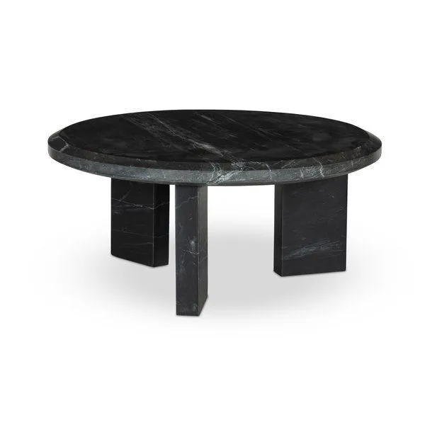 Product Image 1 for Dakota Black Marble Nesting Coffee Table from Four Hands