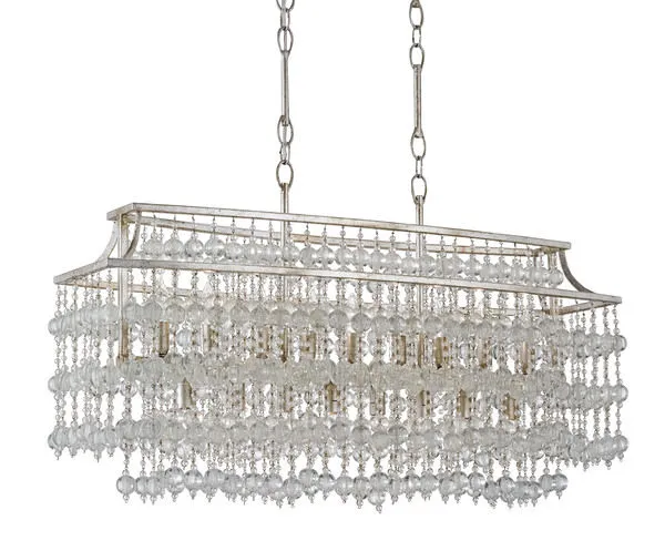 Product Image 6 for Rainhill Rectangular Chandelier from Currey & Company