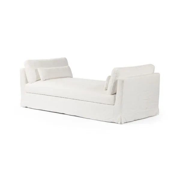 Product Image 1 for Vianna Slipcover Transitional Chaise - Bergamo Cream from Four Hands