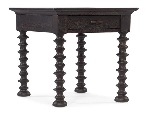Product Image 1 for Big Sky Turned Leg End Table from Hooker Furniture