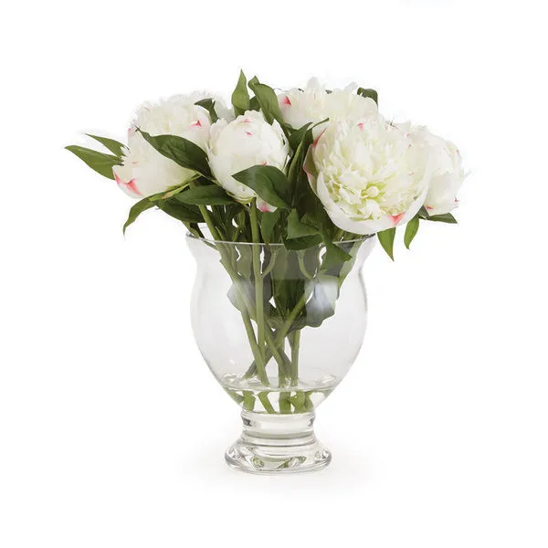 Product Image 1 for Peony Arrangement In Vase from Napa Home And Garden