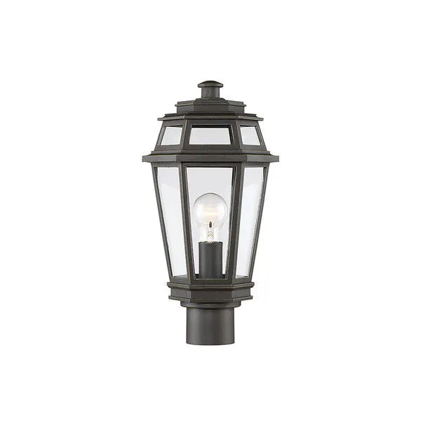 Product Image 1 for Holbrook 1 Light Epmm Outdoor Post Lantern from Savoy House