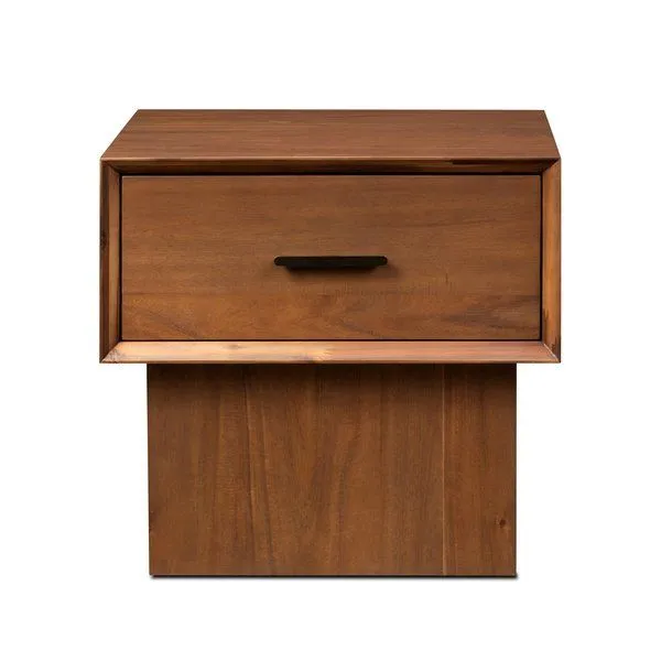 Product Image 1 for Lilas Saddle Tan Veneer Nightstand from Four Hands