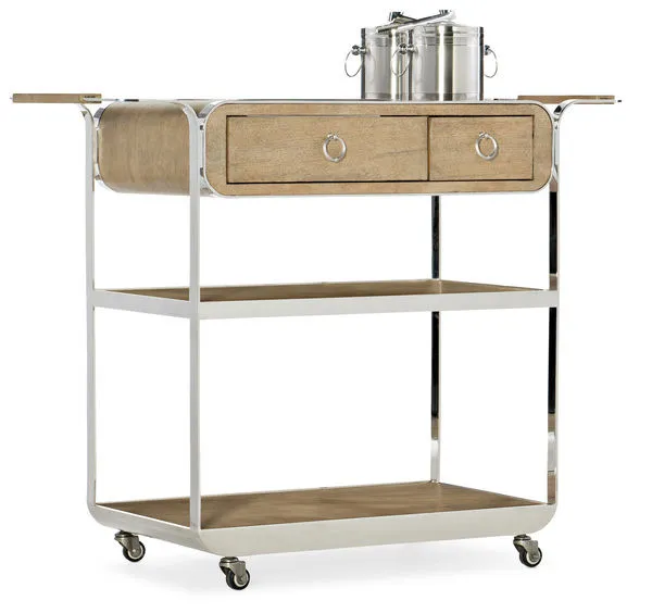 Product Image 9 for Novella Poplar Beach Bar Cart from Hooker Furniture