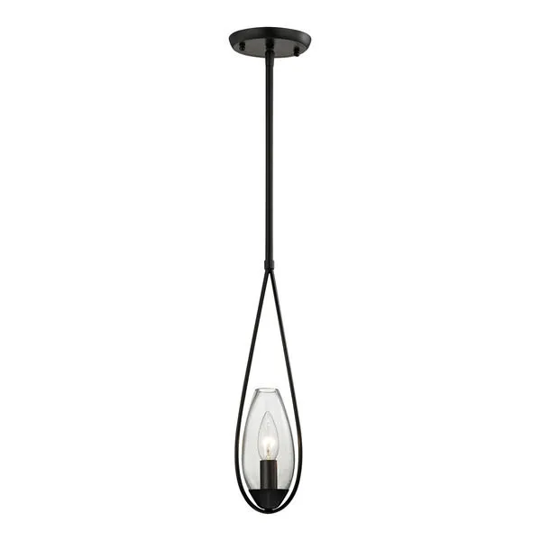 Product Image 1 for Teardrop 1 Light Pendant In Oil Rubbed Bronze from Elk Lighting