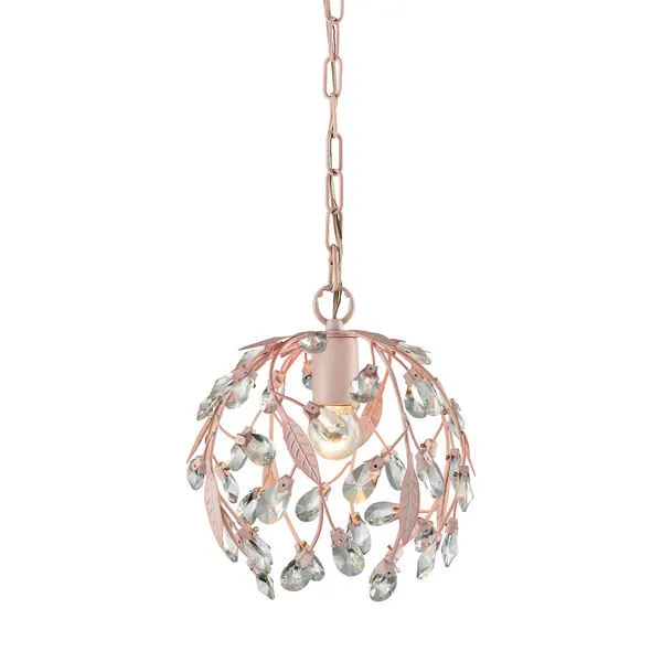 Product Image 1 for Circeo 1 Light Pendant In Light Pink from Elk Lighting