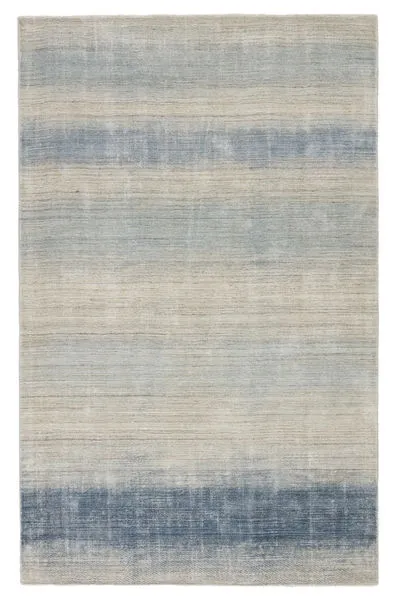 Product Image 4 for Bayshores Handmade Ombre Blue/ Beige Rug from Jaipur