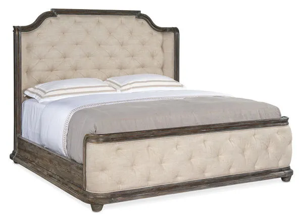 Product Image 4 for Traditions Upholstered Panel Bed from Hooker Furniture