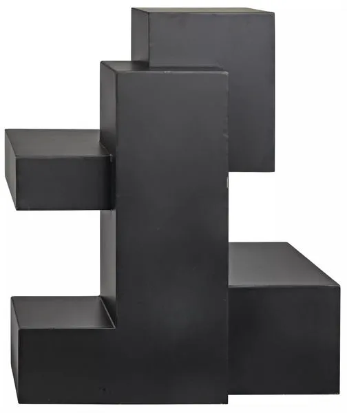 Product Image 1 for Manhantten Side Table, Black Metal from Noir