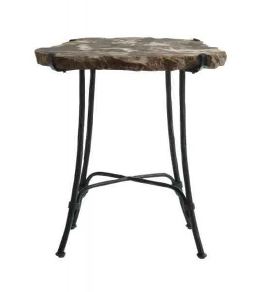 Product Image 1 for Petrified Wood Slab Side Table from Bernhardt Furniture