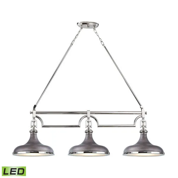 Product Image 1 for Rutherford 3 Light Billiard/Island from Elk Lighting