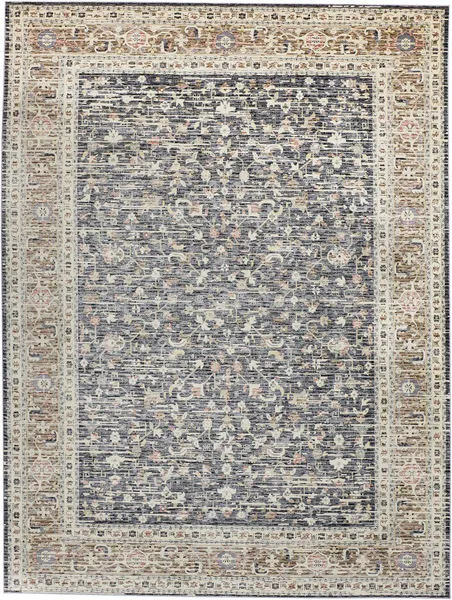 Product Image 5 for Grayson Asphalt Gray / Tan Rug from Feizy Rugs