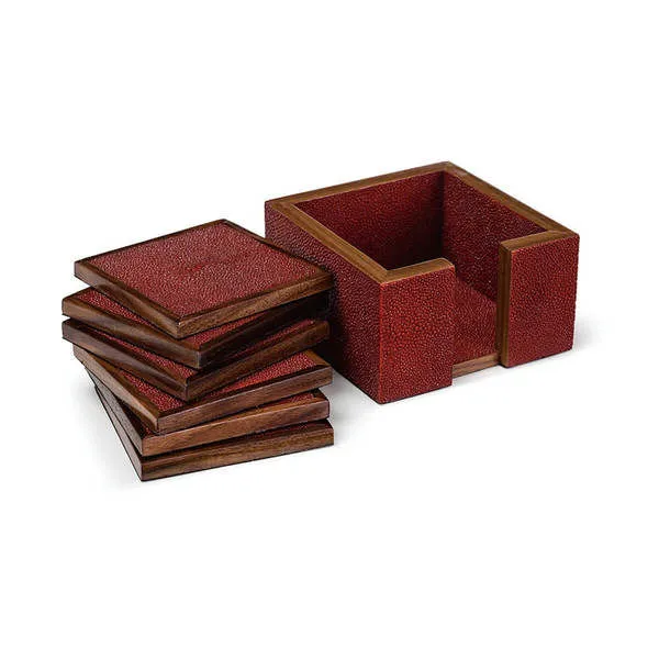 Product Image 1 for Shagreen Coaster Set from Regina Andrew Design