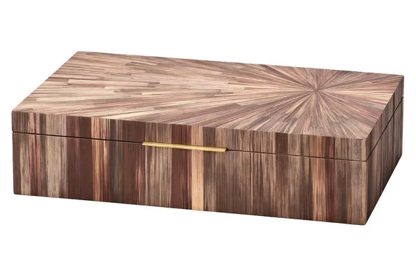 Product Image 1 for Palm Marquetry Box from Jamie Young