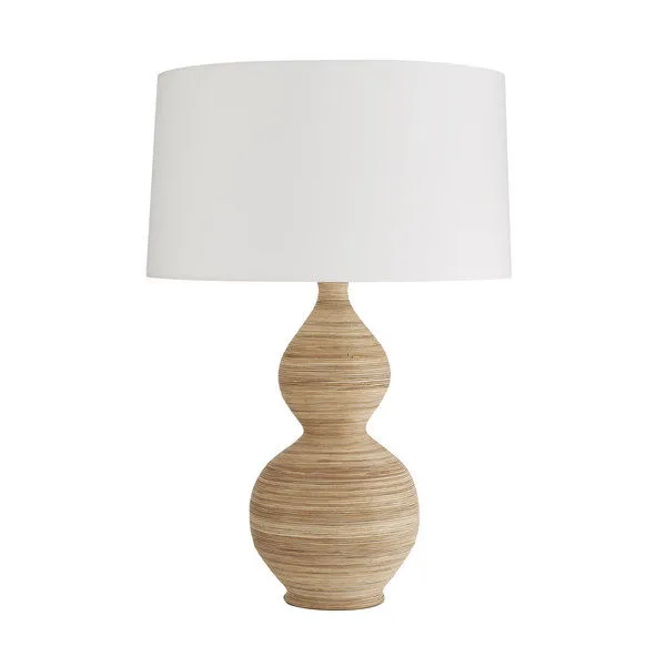 Product Image 1 for Donna Natural Rattan Lamp from Arteriors