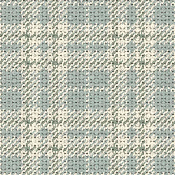 Clark Plaid Lake Shore Blue wallpaper with blue and beige classic plaid pattern and textured weave look