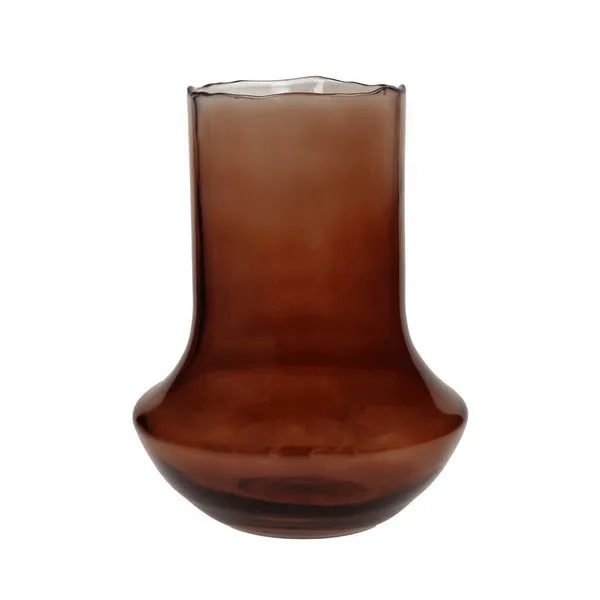 Product Image 1 for Famiglia Amber Vase Glass from BIDKHome
