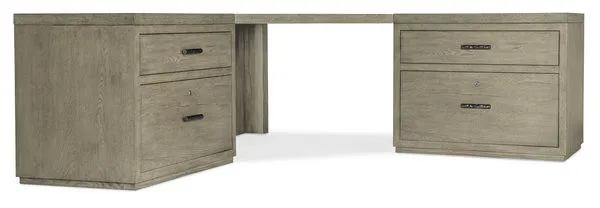 Product Image 1 for Linville Falls Corner Desk with Two Lateral Files from Hooker Furniture