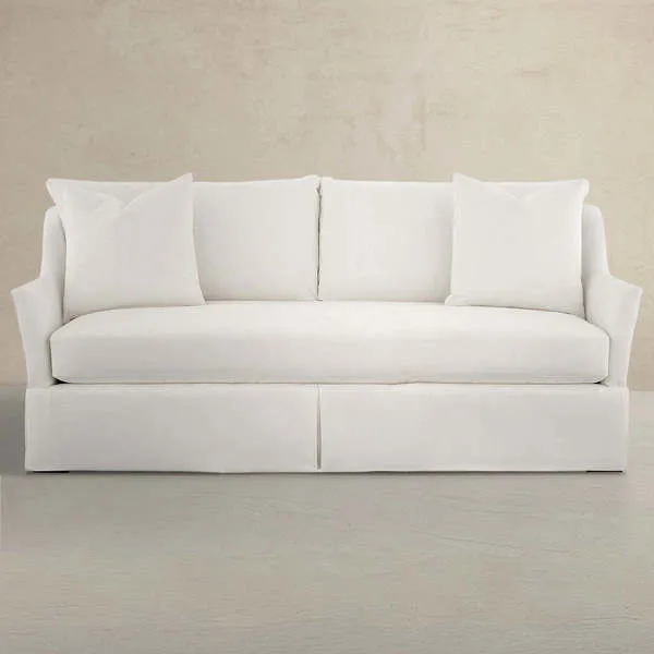 Product Image 1 for Orgill Falls Skirted Upholstered Swoop Arm Sofa from Gabby