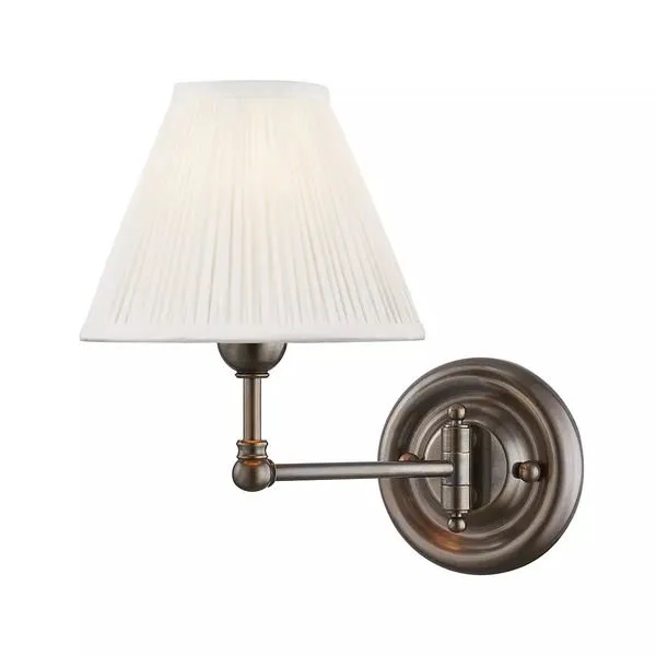 Product Image 1 for Classic No.1 1 Light Wall Sconce from Hudson Valley