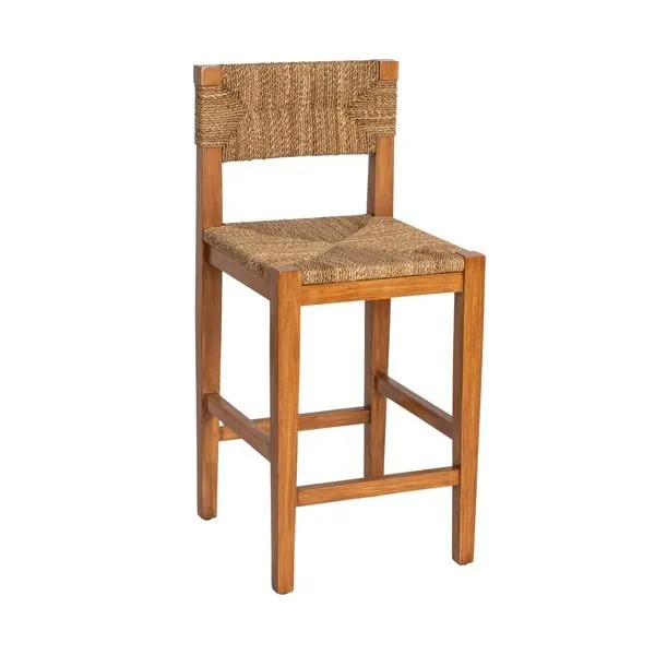 Product Image 1 for Haven Mahogany Wood Counter Stool from Creative Co-Op