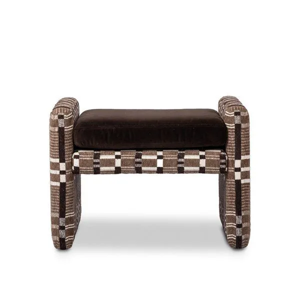 Product Image 1 for Serena Sandhill Cocoa Ottoman from Four Hands