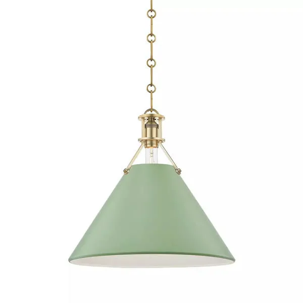 Product Image 2 for Painted No.2 1 Light Large Pendant from Hudson Valley