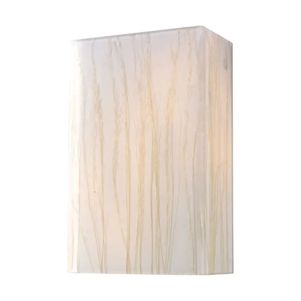 Product Image 2 for Modern Organics 2 Light Sconce In White Sawgrass Material In Polished Chrome from Elk Lighting