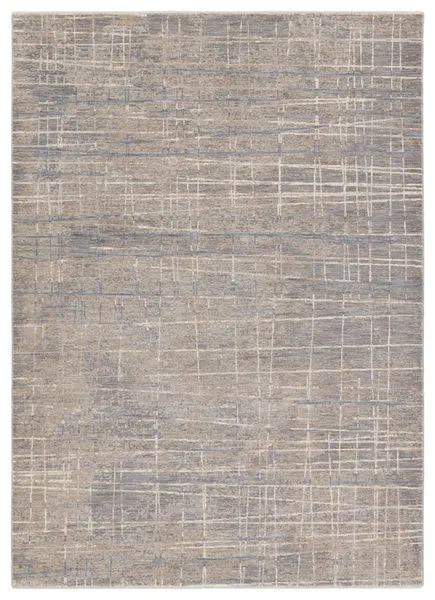 Product Image 1 for Pinon Modern Striped Silver/ Taupe Rug - 3' x 12' from Jaipur