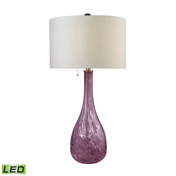 Product Image 1 for Blown Glass Table Lamp In Radiant Orchid from Elk Home