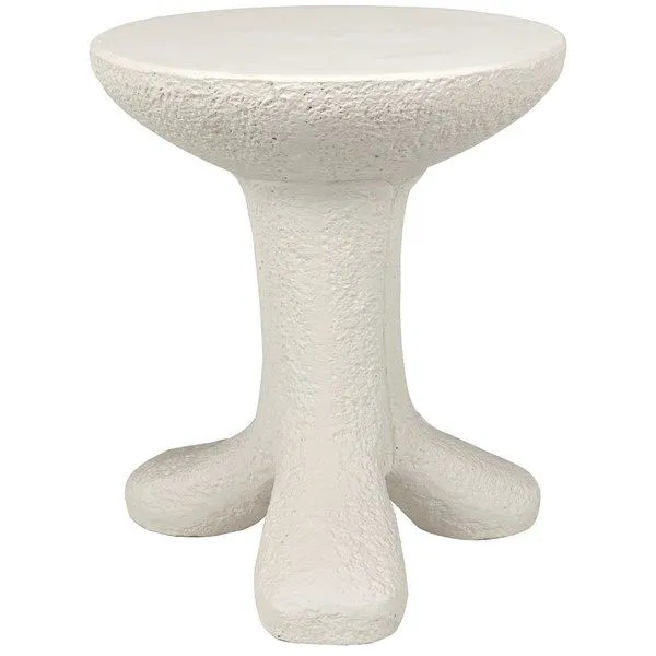 Product Image 1 for Laramy Side Table White Fiber Cement from Noir