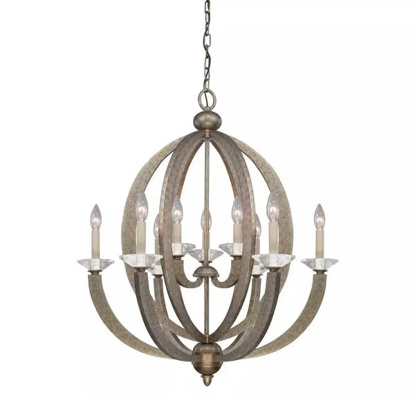 Product Image 2 for Forum 9 Light Chandelier from Savoy House 