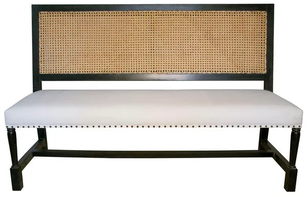 Product Image 4 for Colonial Caning Bench from Noir