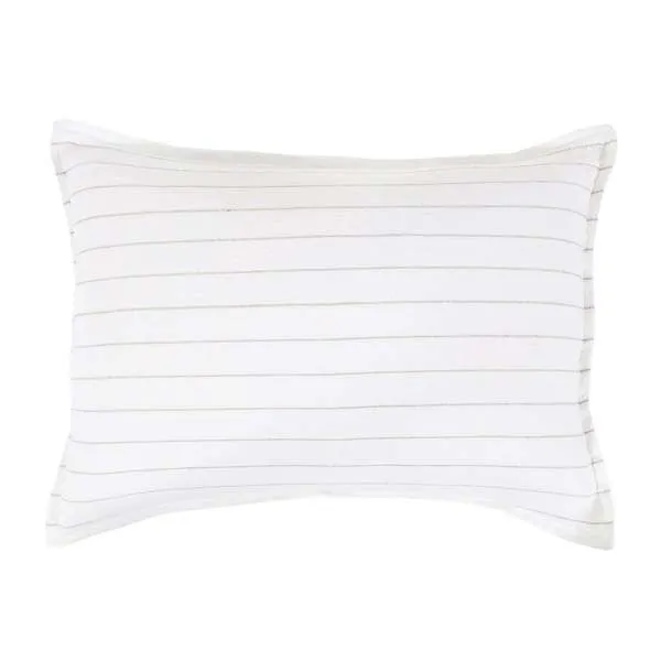 Product Image 1 for Blake White/Natural Pillow from Pom Pom at Home