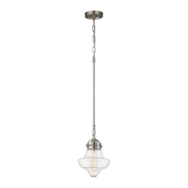 Product Image 1 for Gramercy 1 Light Pendant In Satin Nickel from Elk Lighting