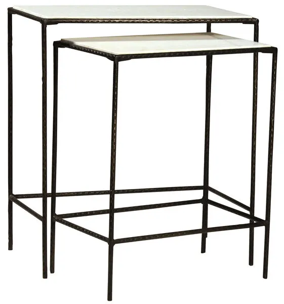 Product Image 1 for Crawford Nesting Tables, Set of 2 from Dovetail Furniture