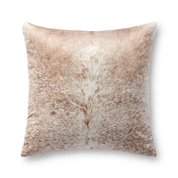 Product Image 3 for Tan Faux Fur Pillow from Loloi