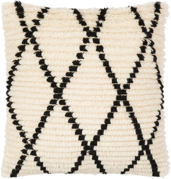 Product Image 2 for Benisouk Cream / Black Pillow from Surya