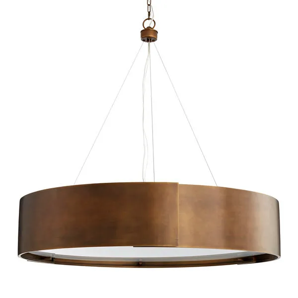 Product Image 1 for Dante Large Antique Gold Brass Chandelier from Arteriors