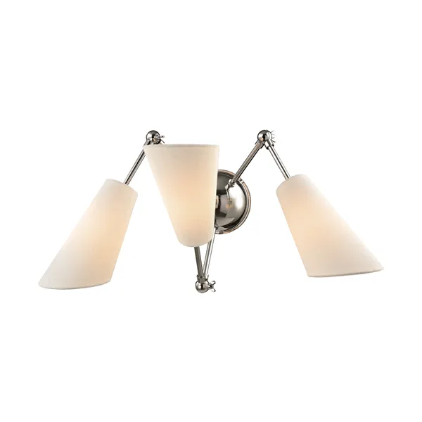 Product Image 1 for Buckingham 3 Light Wall Sconce from Hudson Valley