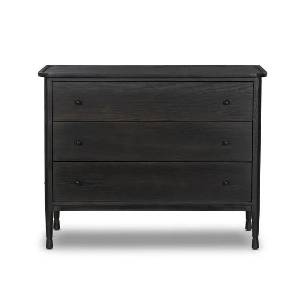 Product Image 1 for Franny Espresso Oak Veneer 3 Drawer Chest from Four Hands