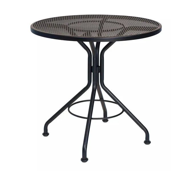 Product Image 1 for 30 Wrought Iron Mesh Bistro Table from Woodard