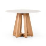 Product Image 1 for Creston Dining Table 42" White Marble from Four Hands