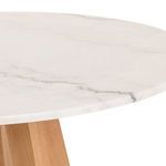 Product Image 2 for Creston Dining Table 42" White Marble from Four Hands